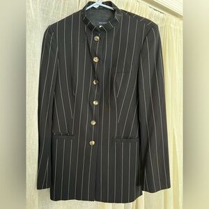 Piazza Sempione striped blazer. Size 42 (M).
